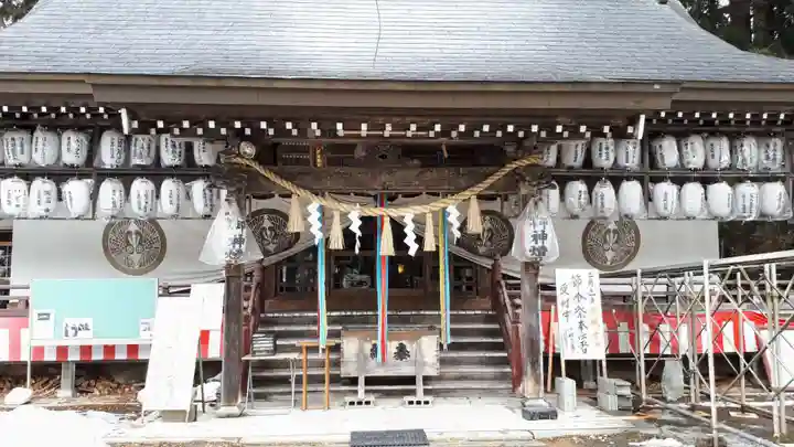 志賀理和氣神社の本殿・本堂