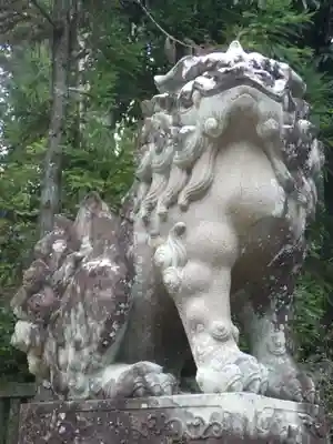 岡崎神社の狛犬