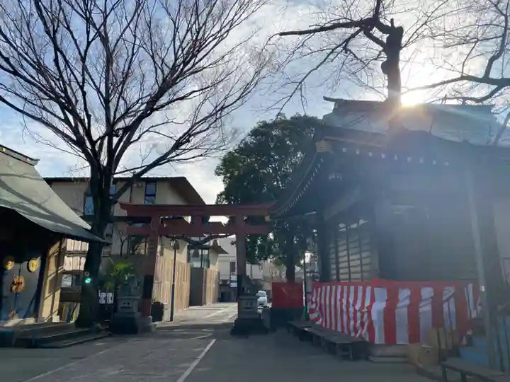 須賀神社の鳥居