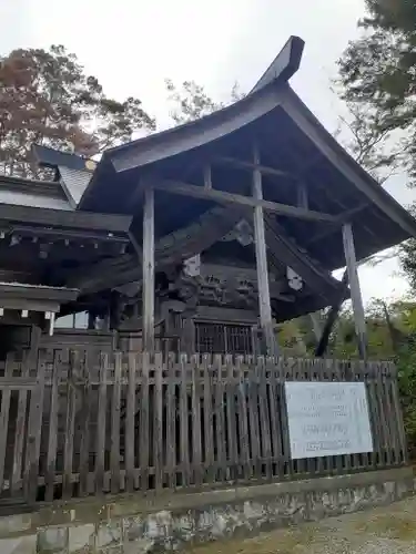 石都々古和気神社の本殿