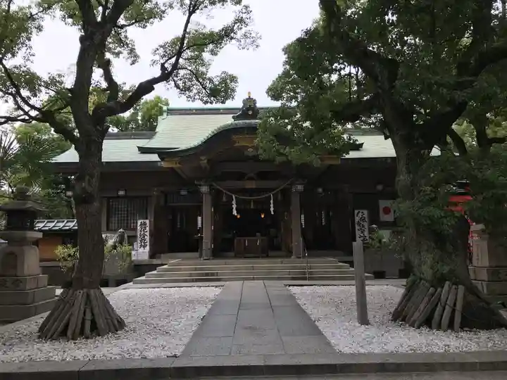 高津宮の本殿・本堂