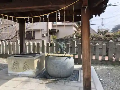 水尾神社の手水舎