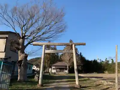 細田神社の鳥居