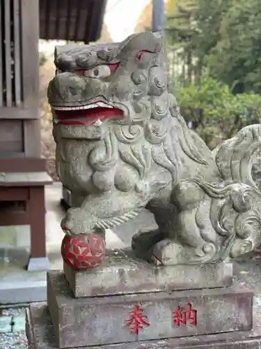 山神社の狛犬