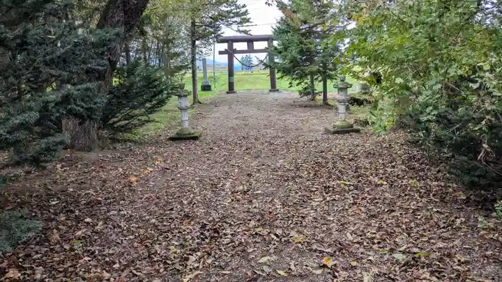 常盤神社の庭園