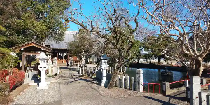 人丸神社(小中町)の庭園
