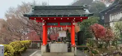 足利織姫神社の手水舎