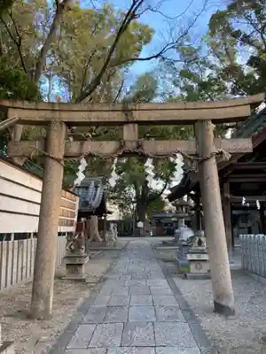 天神ノ森天満宮の鳥居