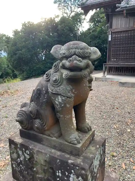 浅間神社の狛犬