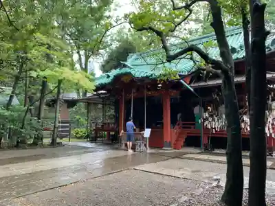 赤坂氷川神社の本殿・本堂