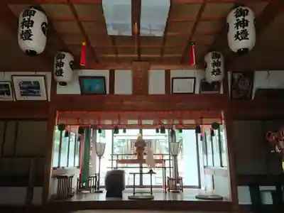 川俣神社の本殿・本堂