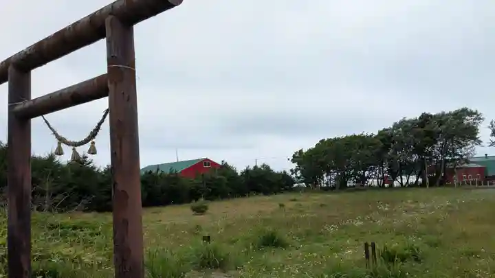 北里神社の庭園