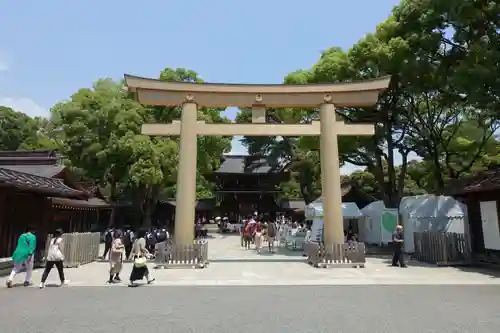 明治神宮の鳥居