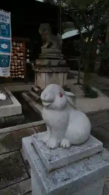 岡崎神社の狛犬