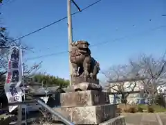 鏡神社の狛犬