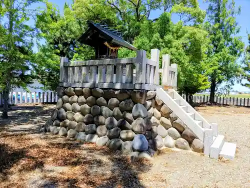 鍋田神明社の本殿・本堂