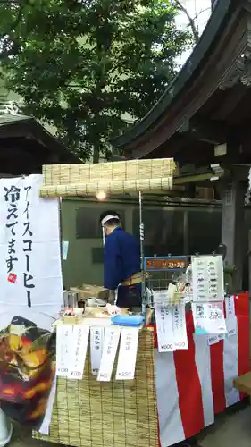 戸越八幡神社の食事