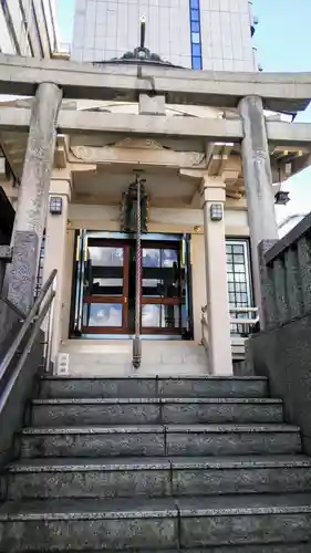 車町稲荷神社の鳥居