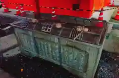 花園神社の手水