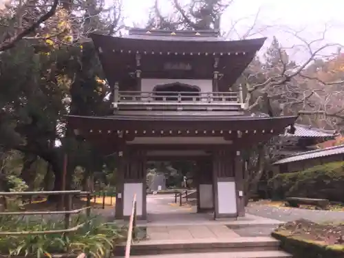 浄智寺の山門・神門