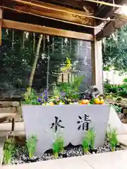 東海市熊野神社の手水