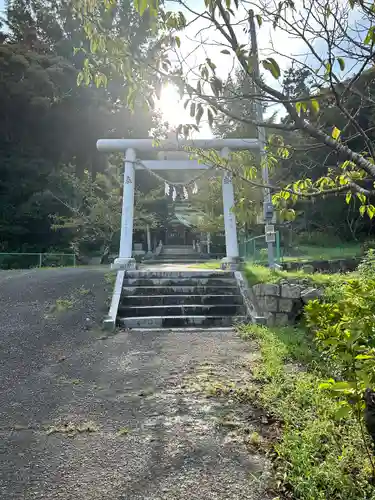 豊間諏訪神社の鳥居