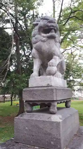 東川神社の狛犬