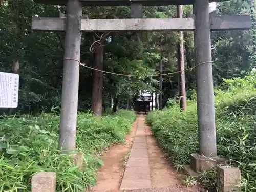 中尾神社の鳥居