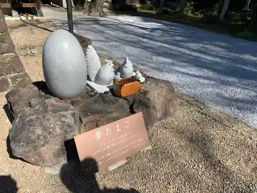 鷲宮神社の像