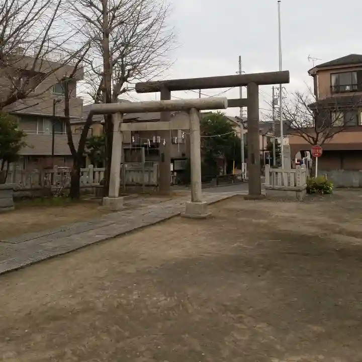上小松天祖神社の鳥居
