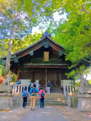 矢作神社の本殿・本堂