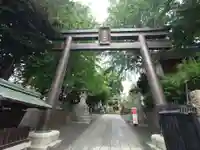 諏訪神社の鳥居