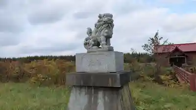 中更別神社の狛犬