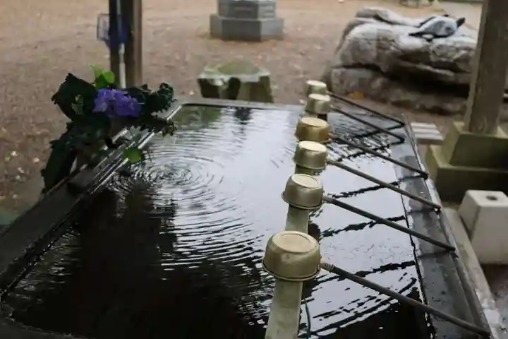 鹿島御児神社の手水舎