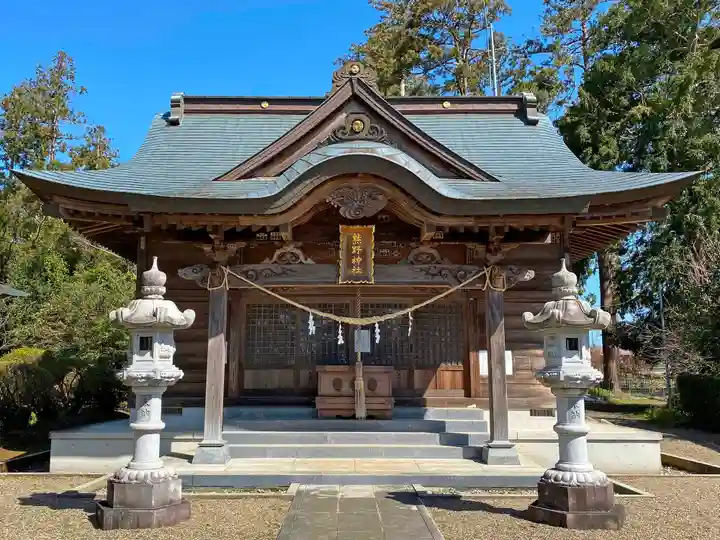熊野神社の本殿・本堂