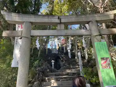多摩川浅間神社の鳥居