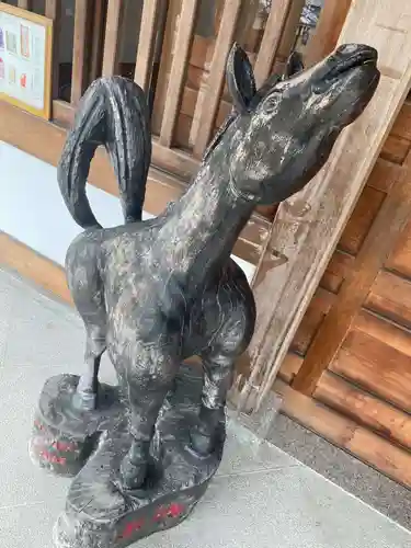 田中神社の狛犬