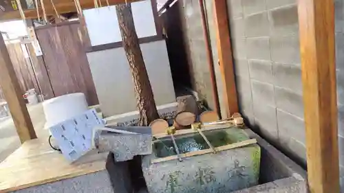 大将軍八神社の手水舎