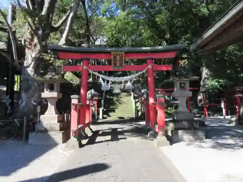 山名八幡宮の鳥居