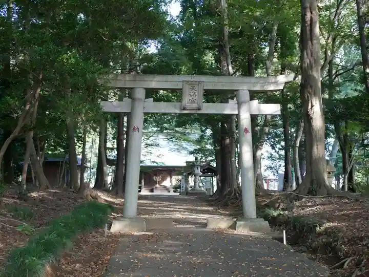 東蕗田天満社の鳥居