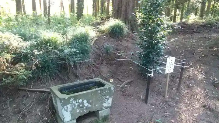 香取神社の手水舎
