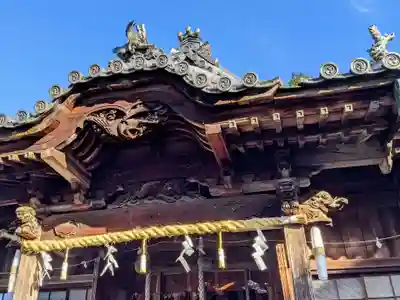 男山神社の本殿・本堂