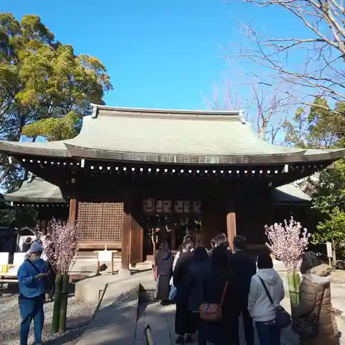 川越氷川神社の本殿・本堂
