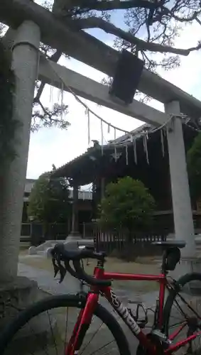 胡録神社の鳥居