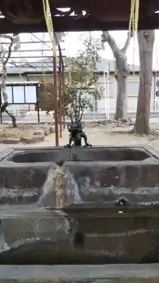 蘇我比咩神社の手水舎