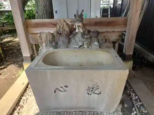 須賀神社の手水舎