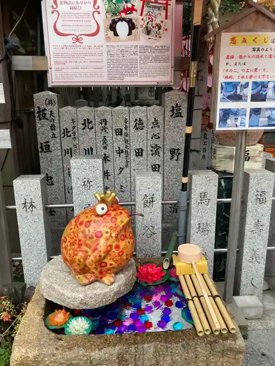 露天神社(お初天神)の手水舎