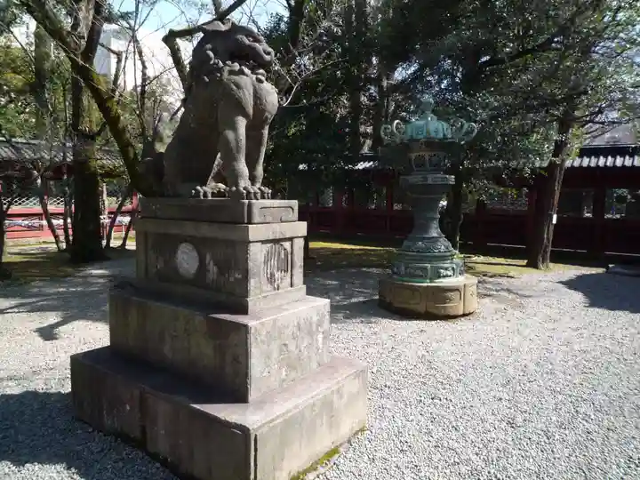 根津神社の狛犬