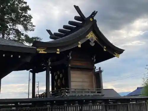 川合鶴宮八幡社(長野県)