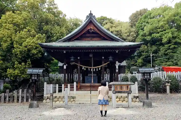 松原神社の本殿・本堂